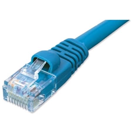 ZIOTEK CAT5e Enhanced Patch Cable, with Boot 5ft, Blue 119 5322